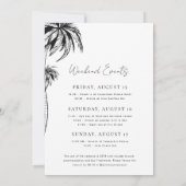 Invitation Retrouvez-moi à Palm Springs pour un week-end d'en (Dos)