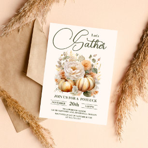 Invitation Retrouvons les fêtes du Dîner d'action de grâce