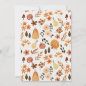 Invitation Retrouvons l'invitation du dîner d'action de grâce (Dos)