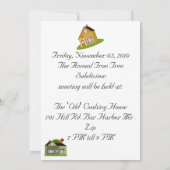 Invitation Réunion annuelle de l'Association. (Dos)