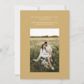 Invitation Réunion avant l'Union Pré-Mariage événement (Dos)