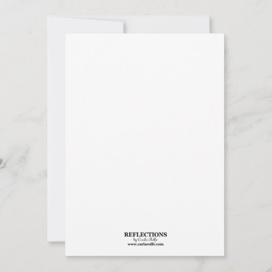 Invitation Réunion classique au lycée (Dos)