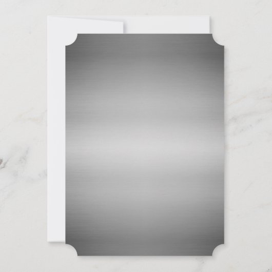 Invitation Réunion côté plage (Dos)