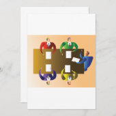 Invitation Réunion d'affaires (Devant / Derrière)