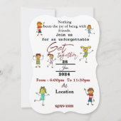 Invitation Réunion d'amis (Devant)