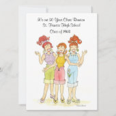 Invitation Réunion de 50 ans (Devant)