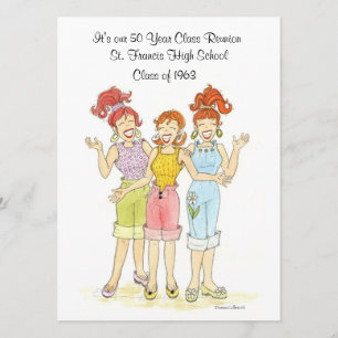 Invitation Réunion de 50 ans