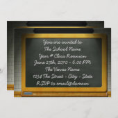 Invitation Réunion de classe (Devant / Derrière)