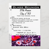 Invitation Réunion de classe (Devant / Derrière)