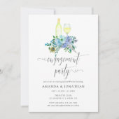 Invitation Réunion de dégustation de vin de viande et de boeu (Devant)