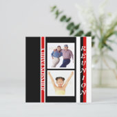 Invitation Réunion de famille "classe" de partie (Debout devant)