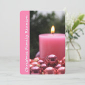 Invitation Réunion de famille de Noël (Debout devant)