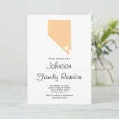 Invitation Réunion de famille Peach Nevada (Debout devant)