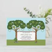 Invitation Réunion de la famille des arbres (Debout devant)