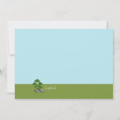 Invitation Réunion de la famille des arbres (Dos)