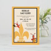 Invitation Réunion de la famille des langoustes de Cajun (Debout devant)