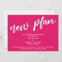 Réunion de mariage reportée Nouveau plan Annonce f