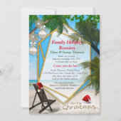 Invitation Réunion de Noël en famille (Devant)