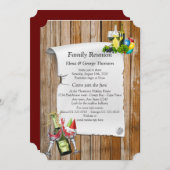 Invitation Réunion des annonces du parti (Devant / Derrière)