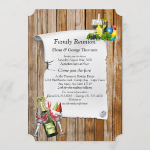 Invitation Réunion des annonces du parti