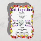 Invitation Réunion d'invitation (Devant / Derrière)