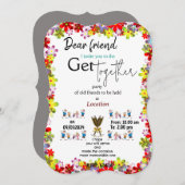 Invitation Réunion d'invitation (Devant / Derrière)