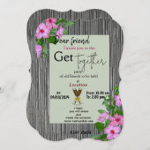 Invitation Réunion d'invitation (Devant / Derrière)