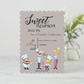 Invitation Réunion douce (Debout devant)