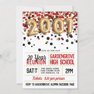 Invitation Réunion du collège 2001