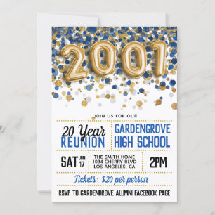 Invitation Réunion du collège 2001