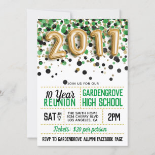 Invitation Réunion du lycée 2011