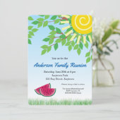 Invitation Réunion en famille avec Watermelon & Sun (Debout devant)