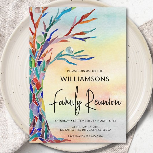 Invitation Réunion familiale