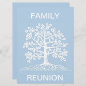 Invitation Réunion familiale (Devant / Derrière)