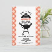 Invitation Réunion familiale enregistrer la date (Debout devant)