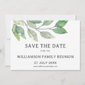 Invitation Réunion Familiale Enregistrer La Date Annonce (Devant)