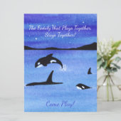 Invitation Réunion familiale Orca (Debout devant)