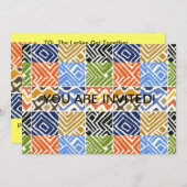 INVITATION RÉUNION INVITATION-INFORMAL DE DAMES ET AMUSEMENT (Devant / Derrière)