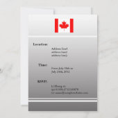 Invitation réunion professionnelle internationale (Dos)