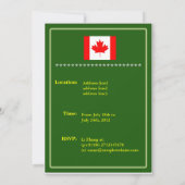 Invitation Réunion professionnelle internationale (Dos)