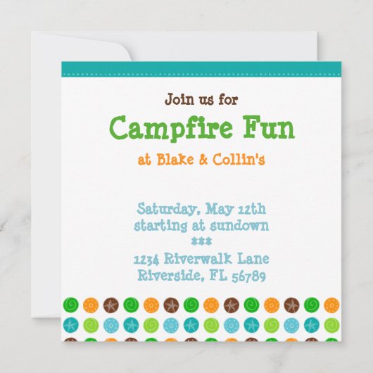 Invitation Réunissons-nous ! (Dos)