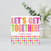 Invitation Réunissons-nous ! (Debout devant)