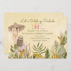 Invitation Réunissons-nous amis filles