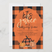 Invitation Réunissons-nous pour le dîner d’action de grâces R (Devant)