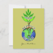 Invitation Réutiliser le cycle ReDuce (Dos)