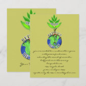 Invitation Réutiliser le cycle ReDuce (Devant / Derrière)