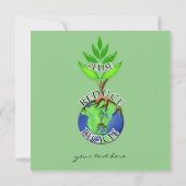 Invitation Réutiliser le cycle ReDuce (Dos)