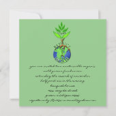 Invitation Réutiliser le cycle ReDuce (Devant)