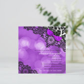 Invitation Rêve 311 dans le léopard et la violette de (Debout devant)