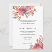 Invitation Rêve d'automne | Mariage élégant (Devant)